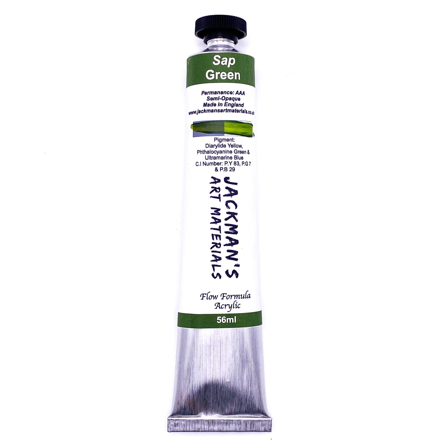Sap Green Artist Acrylic - Jackman's Art Materials