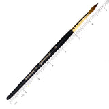Finest Selected Pure Kolinsky Red Sable Round Professional Watercolour & Oil Painting Brush Brushes - Jackman's Art Materials