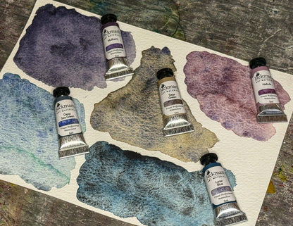 A Collection Of Granulating Watercolours By M.Jackman Vol.1 - Jackman's Art Materials