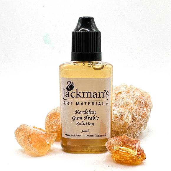 Kordofan Gum Arabic Solution - Jackman's Art Materials