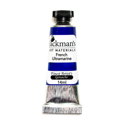 French Ultramarine Blue (Red Shade) Artist Gouache - Jackman's Art Materials