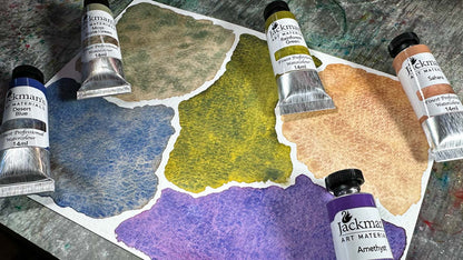 A Collection Of Granulating Watercolours By M.Jackman Vol.2 - Jackman's Art Materials