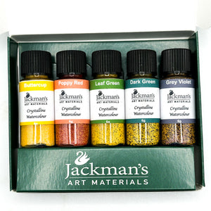 Crystalline Watercolour Set of 5 Vol. 1 - Jackman's Art Materials