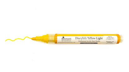 Diarylide Yellow Light Acrylic Marker Pen - Jackman's Art Materials