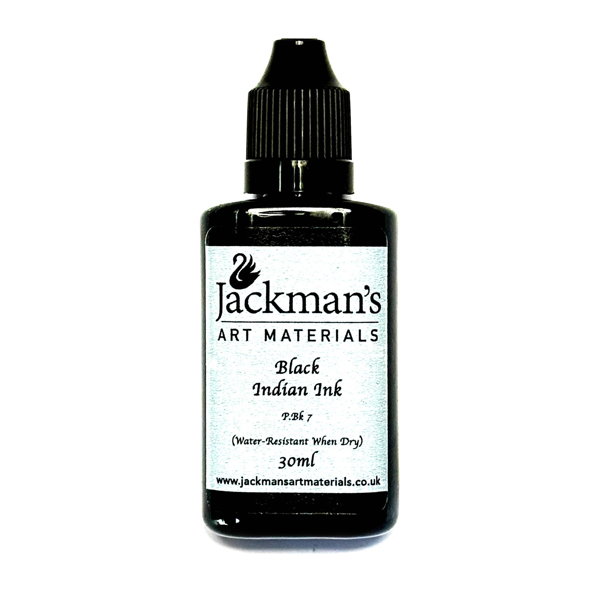 Black Indian Ink - Jackman's Art Materials