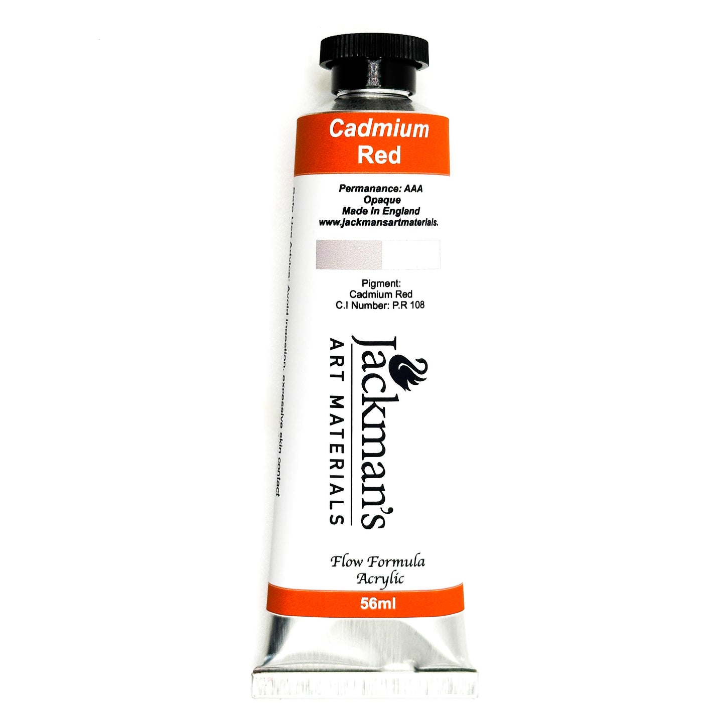 Cadmium Red Artist Acrylic - Jackman's Art Materials