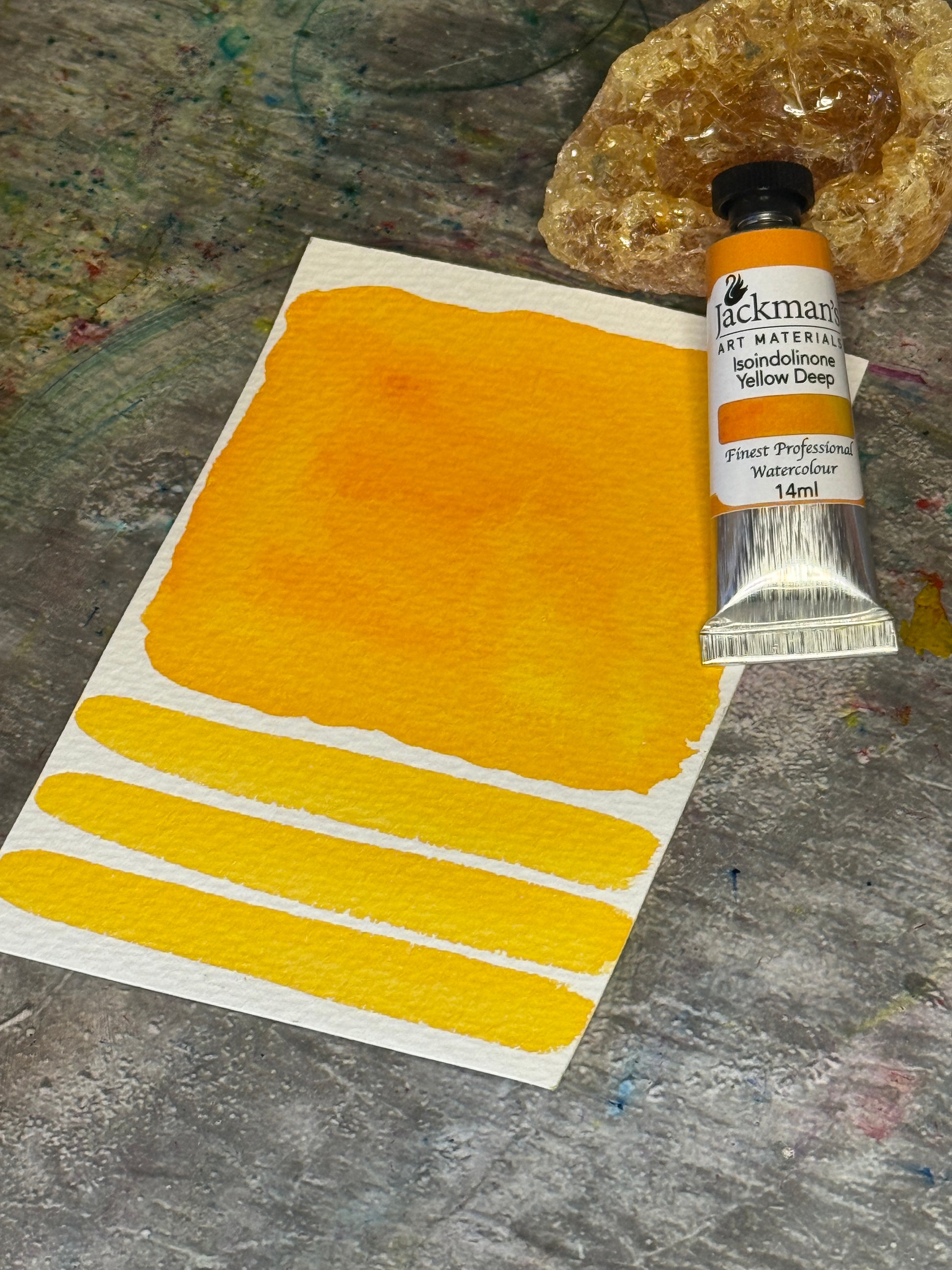 Isoindolinone Yellow Deep - Jackman's Art Materials