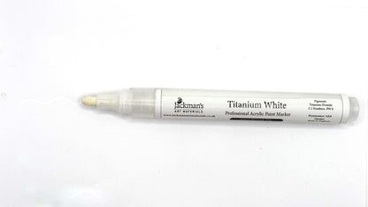 Titanium White Acrylic Marker Pen - Jackman's Art Materials