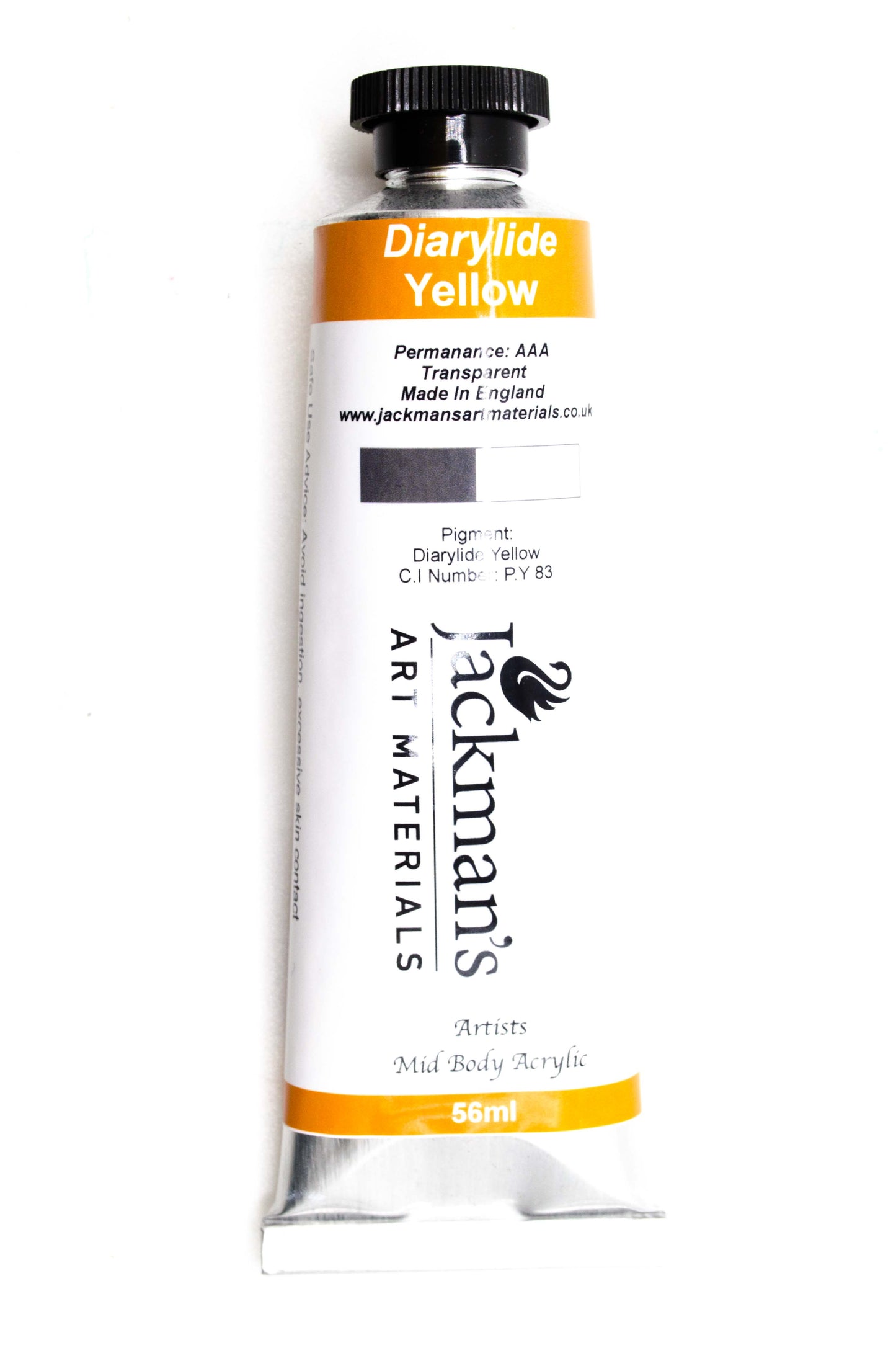 Diarylide Yellow Artist Acrylic - Jackman's Art Materials