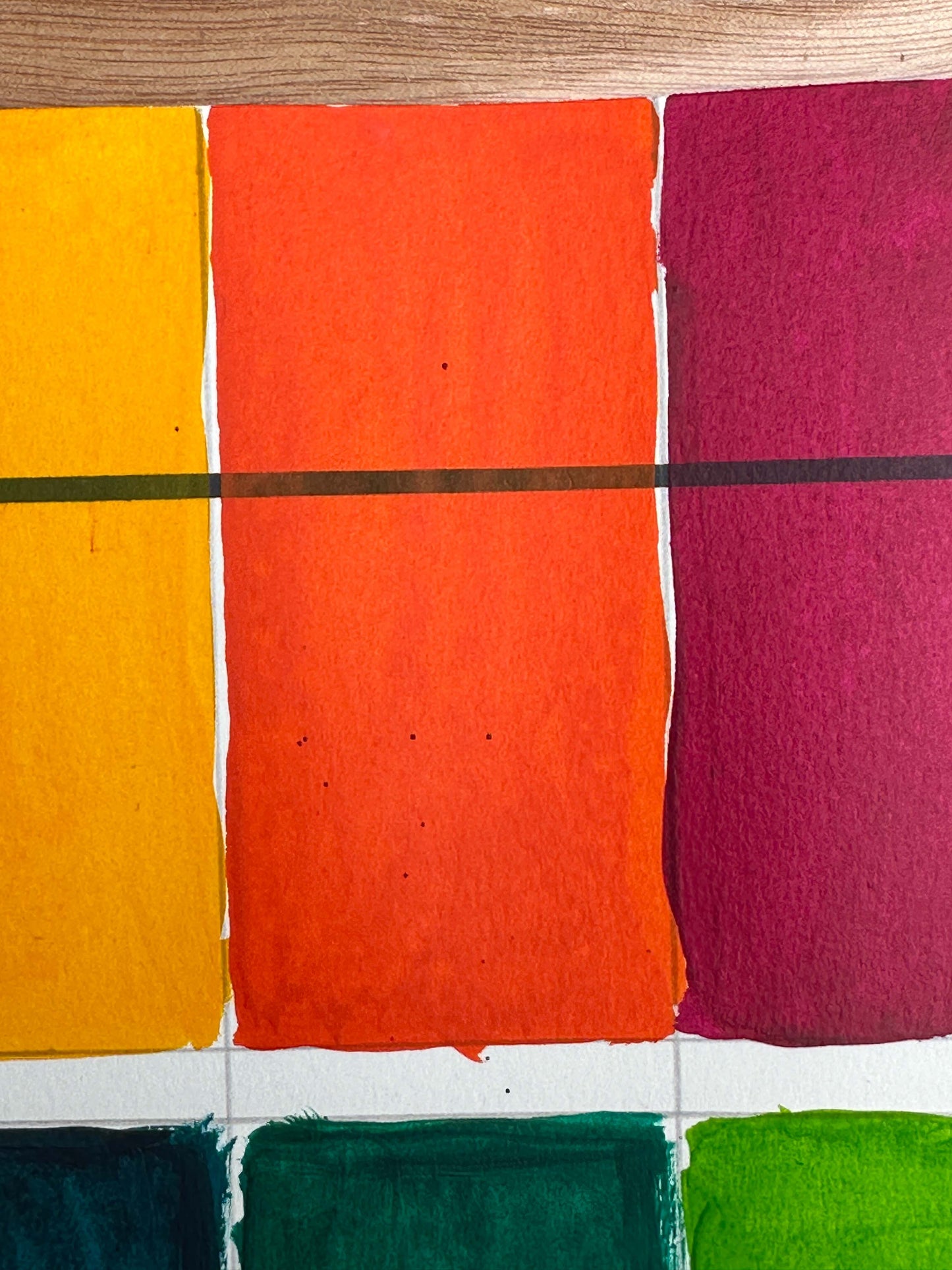 Azo Orange Acrylic Ink