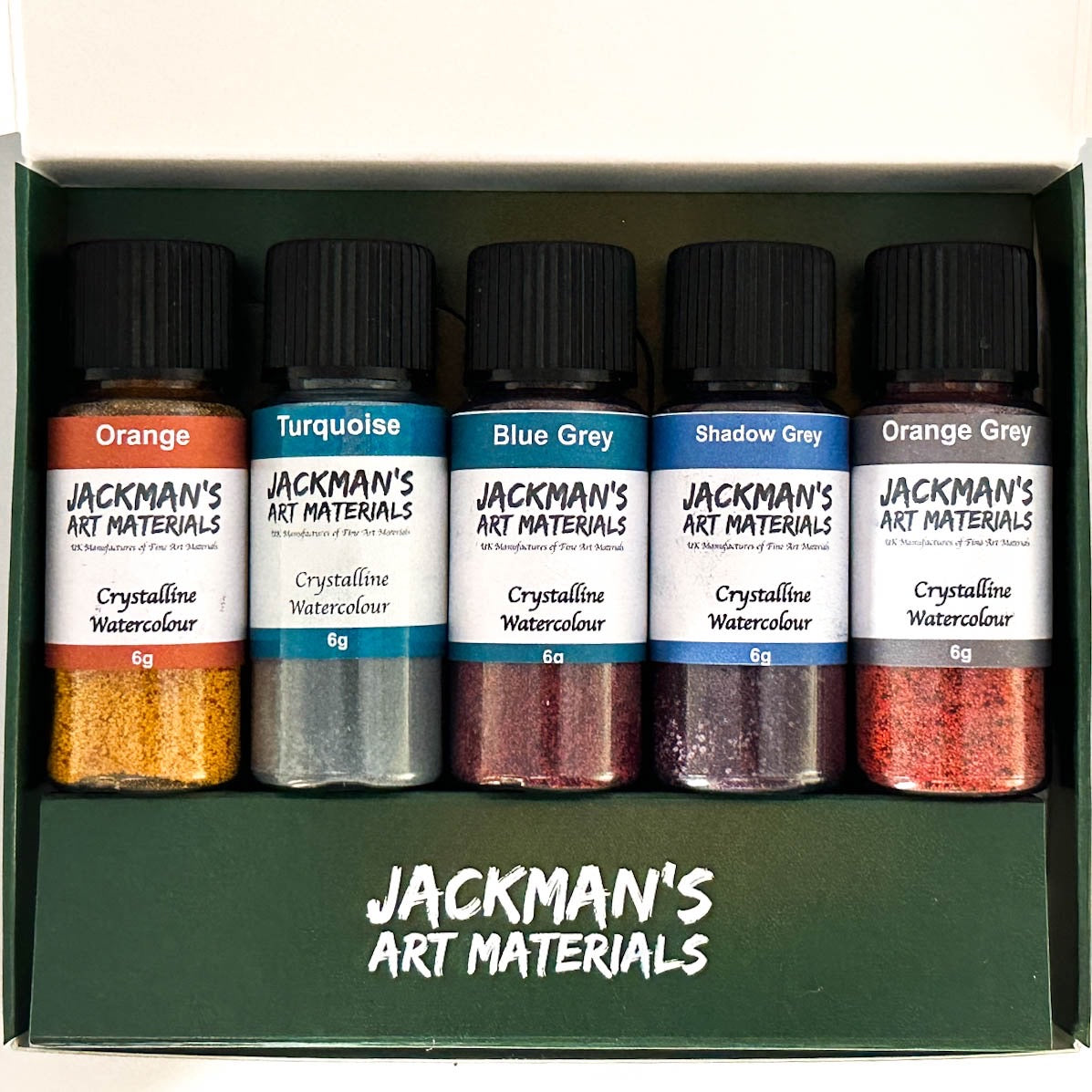 Crystalline Watercolour Set of 5 Vol. 2 - Jackman's Art Materials