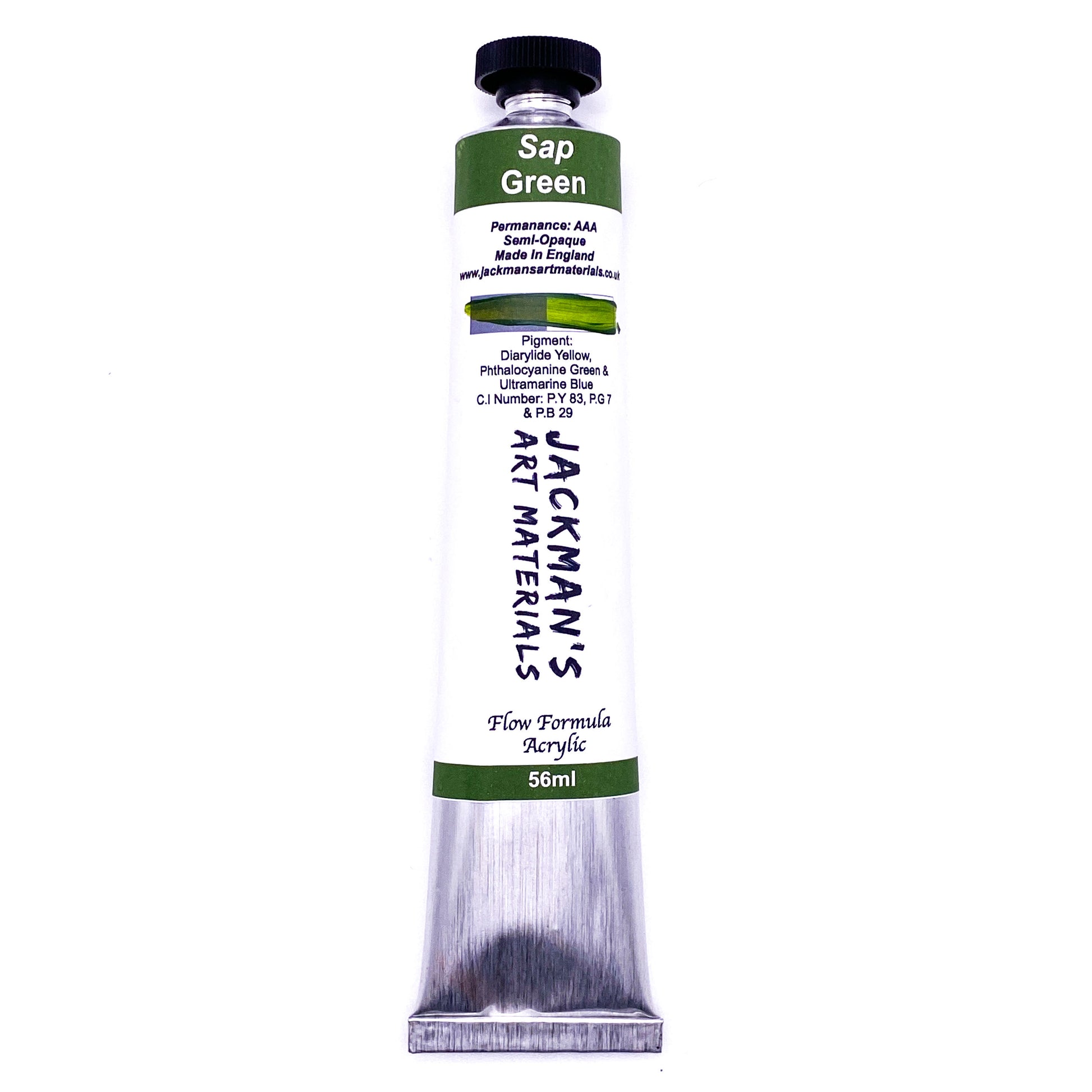 Sap Green Artist Acrylic - Jackman's Art Materials
