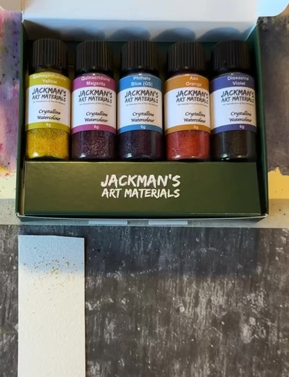 Crystalline Watercolour Single Pigment Mixing Set of 5