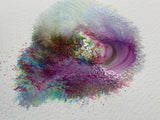 crystalline watercolour set of 5
