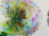 crystalline watercolour set of 5
