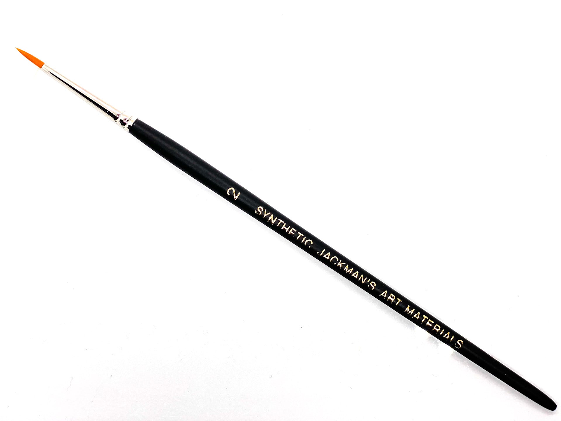 Extra Fine Golden Synthetic (Gold Sable) Round Professional Watercolour & Oil Painting Brush Brushes - Jackman's Art Materials