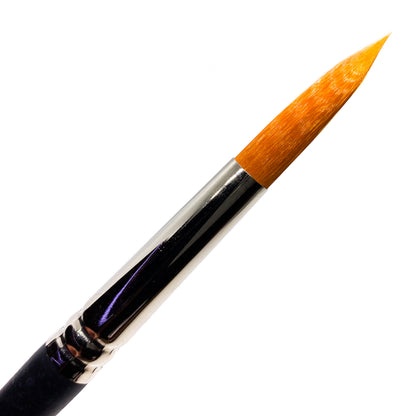 Extra Fine Golden Synthetic (Gold Sable) Round Professional Watercolour & Oil Painting Brush Brushes - Jackman's Art Materials