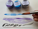 Pearlescent Watercolours 5g Pots set of 6 with/without Brush  - Jackman's Art Materials