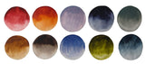 Michele Webber Professional Handmade Watercolour Shadow Set of 10 Colours  - Jackman's Art Materials