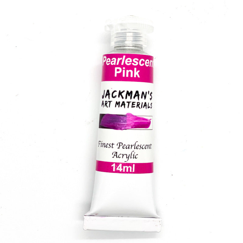 Pearlescent Acrylics 14ml Tubes Set Of 3 Acrylic - Jackman's Art Materials