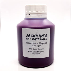 Quinacridone Magenta P.R 122 Water-based pigment dispersion Dispersions - Jackman's Art Materials