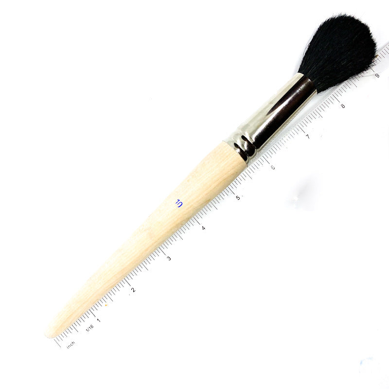 Mop Black Ox Hair Round Utility Bush Brushes - Jackman's Art Materials