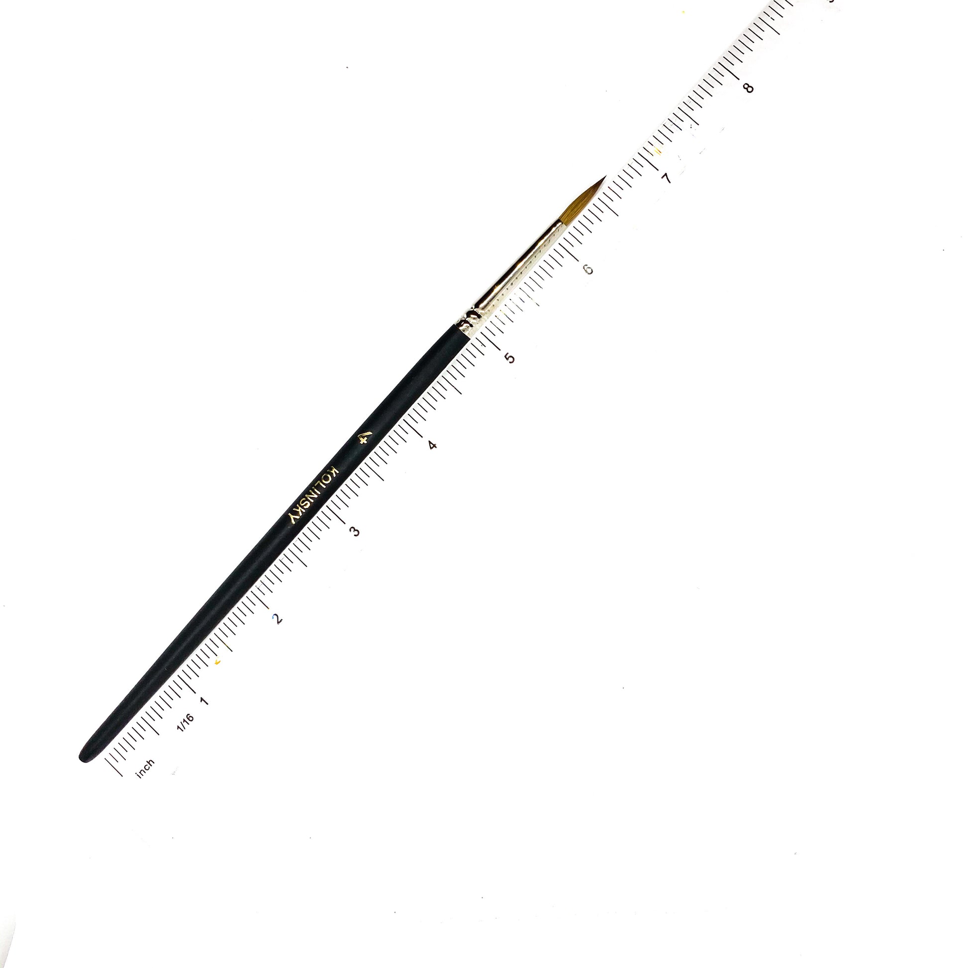 Pure Kolinsky Red Sable Round Professional Watercolour & Oil Painting Brush Brushes - Jackman's Art Materials