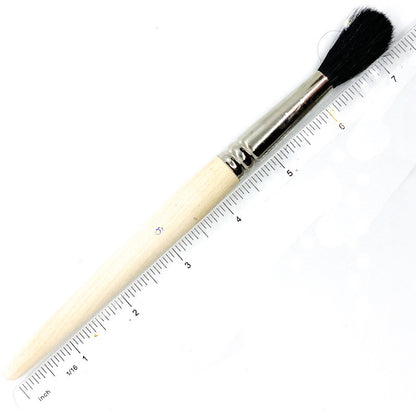 Mop Black Ox Hair Round Utility Bush Brushes - Jackman's Art Materials