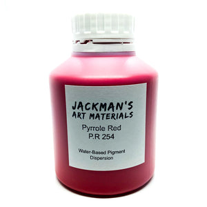 Pyrrole Red P.R 254 Water-based pigment dispersion Dispersions - Jackman's Art Materials