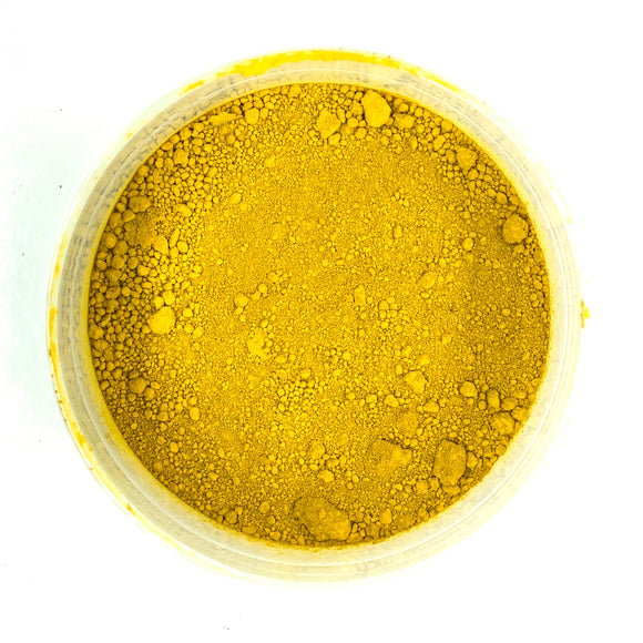 Yellow Ochre (Synthetic Iron Oxide) P.Y 42 Dry Pigment Powder - Jackman's Art Materials