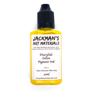 Diarylide Yellow Pigment Ink - Jackman's Art Materials