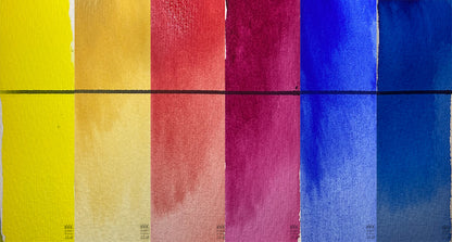 Primary Colours Warm & Cool Starter Pack set of 6 - Jackman's Art Materials