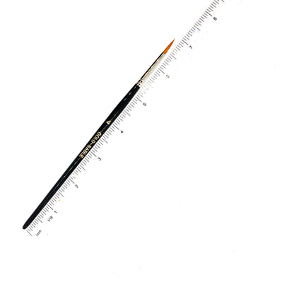 extra fine golden synthetic (gold sable) round & flat brushes set