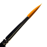 Extra Fine Golden Synthetic (Gold Sable) Round Professional Watercolour & Oil Painting Brush Brushes - Jackman's Art Materials