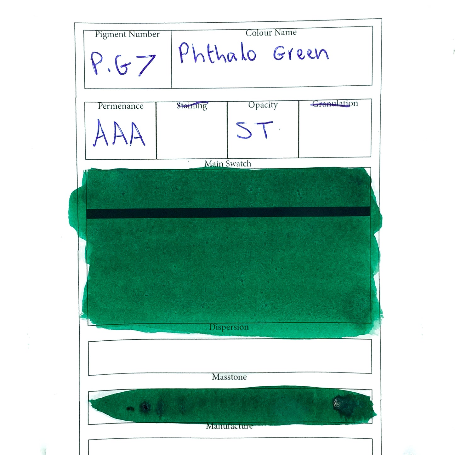 Phthalo Green Pigment Ink - Jackman's Art Materials