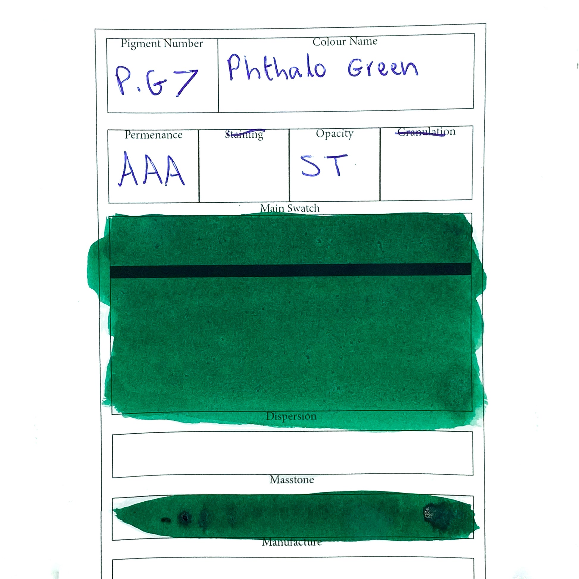 Phthalo Green Pigment Ink - Jackman's Art Materials