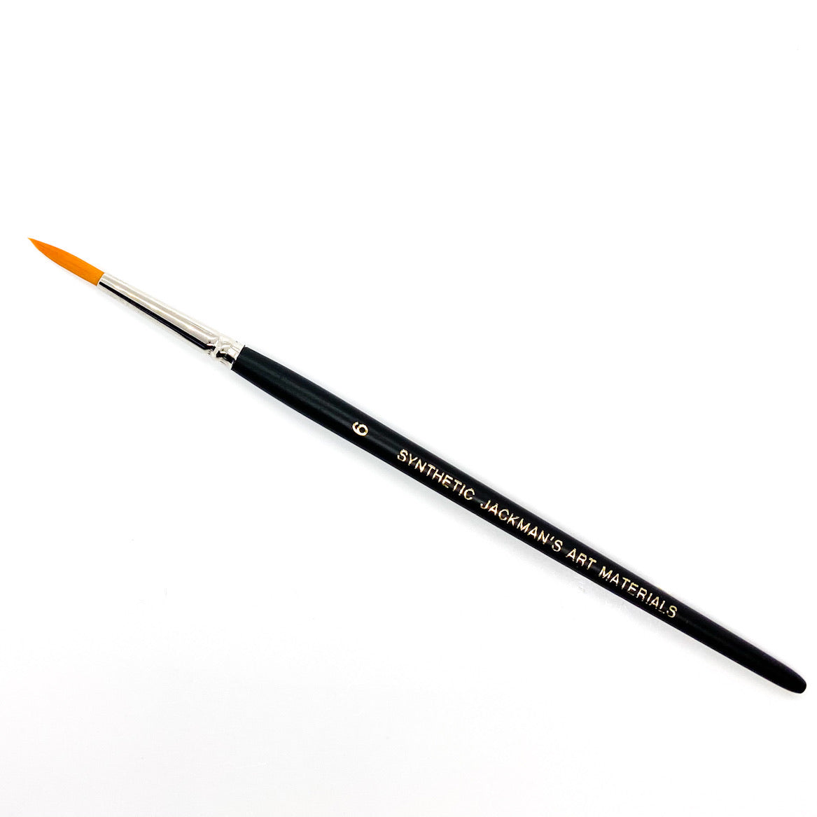 Extra Fine Golden Synthetic (Gold Sable) Round Professional Watercolour & Oil Painting Brush Brushes - Jackman's Art Materials