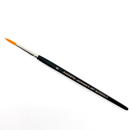Extra Fine Golden Synthetic (Gold Sable) Round Professional Watercolour & Oil Painting Brush Brushes - Jackman's Art Materials