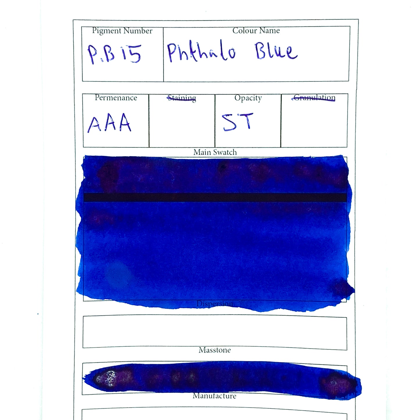 Phthalo Blue Pigment Ink - Jackman's Art Materials
