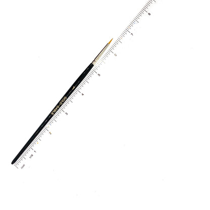 extra fine golden synthetic (gold sable) round & flat brushes set