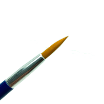 Extra Fine Golden Synthetic (Gold Sable) Round Professional Watercolour & Oil Painting Travel Brush Brushes - Jackman's Art Materials